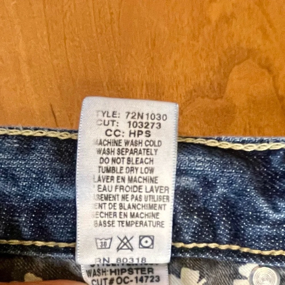 Men’s Vintage Lucky Brand Jeans by Gene Montesano Short Inseam, Hipster Size 33 - Picture 8 of 10